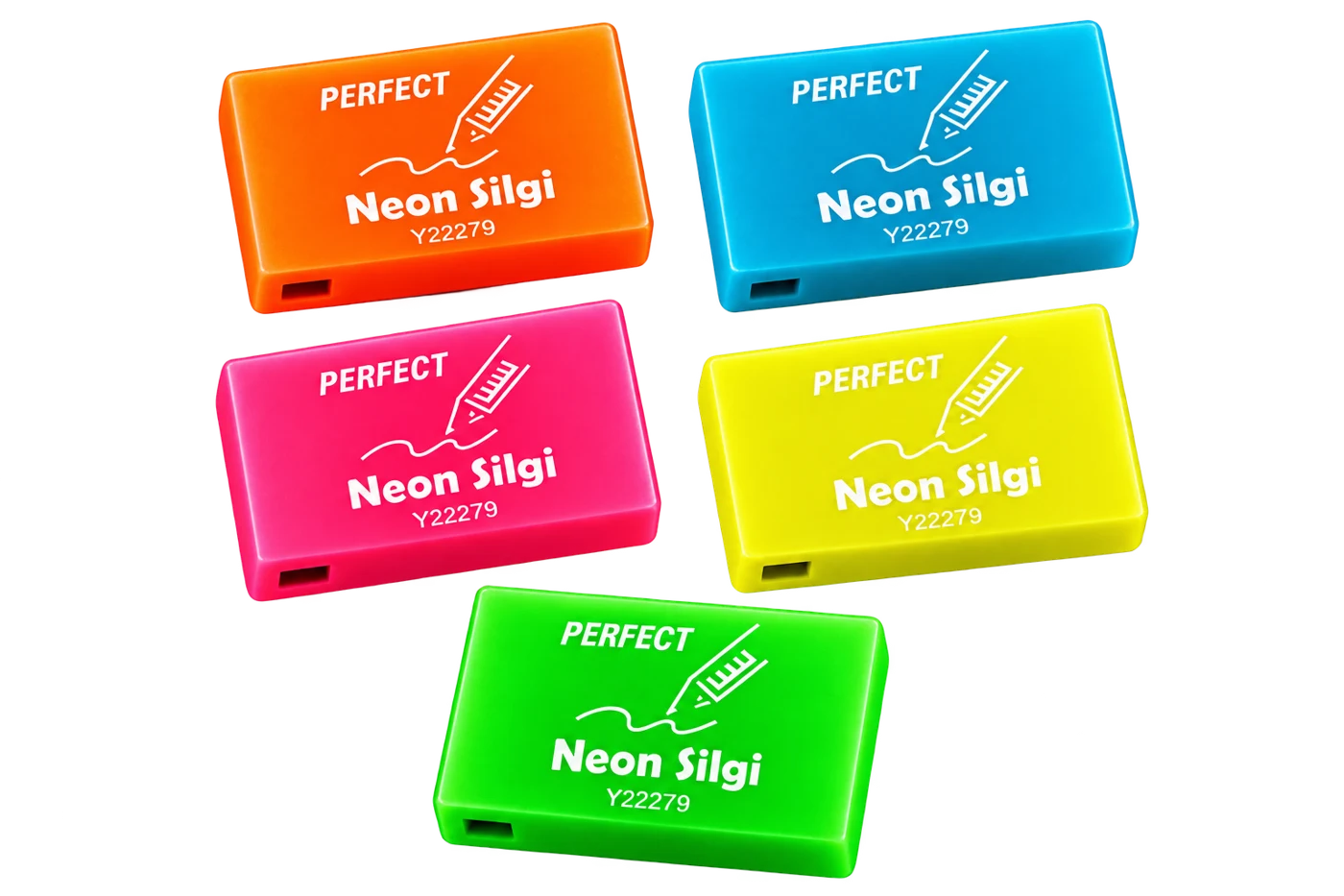 PERFECT NEON SİLİKON SİLGİ (MEDİUM) - YZ-2279